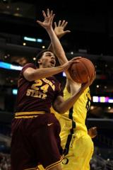Trent Lockett was one of the best wings in the Pac-12 finishing around the basket. (Photo by Stephen Dunn/Getty Images)