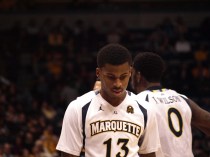 Vander Blue drew his first charge in 88 collegiate games, a testament to Marquette's dedication on defense.