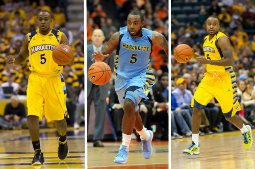 Junior Cadougan has provided some memorable moments his final three years at Marquette (USA TODAY Photos)