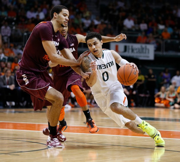 Shane Larkin is an effective driver in pick-and-roll situations. (USA Today)