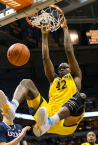 Chris Otule has improved each year at Marquette. What would a sixth year bring? (USA Today)