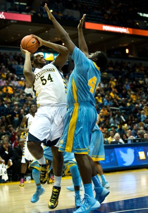 Davante Gardner scored 25 points in Marquette's opener, but the Golden Eagles need more players to put the points on the board.