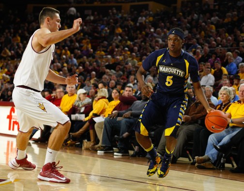 Jajuan Johnson will look to have a second straight solid game for Marquette. (USA Today)
